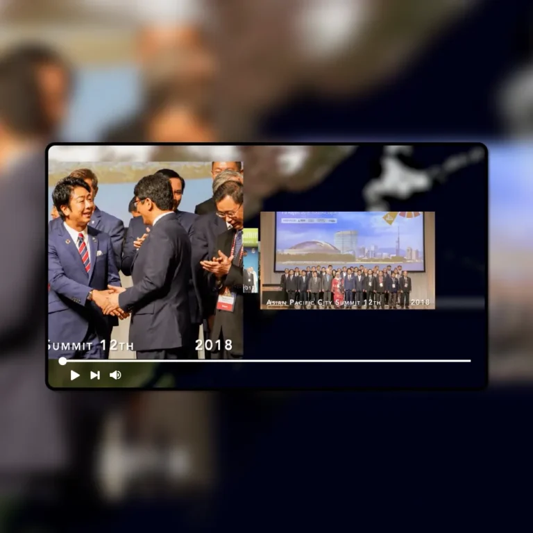 アジア太平洋都市サミット2022 OP動画制作